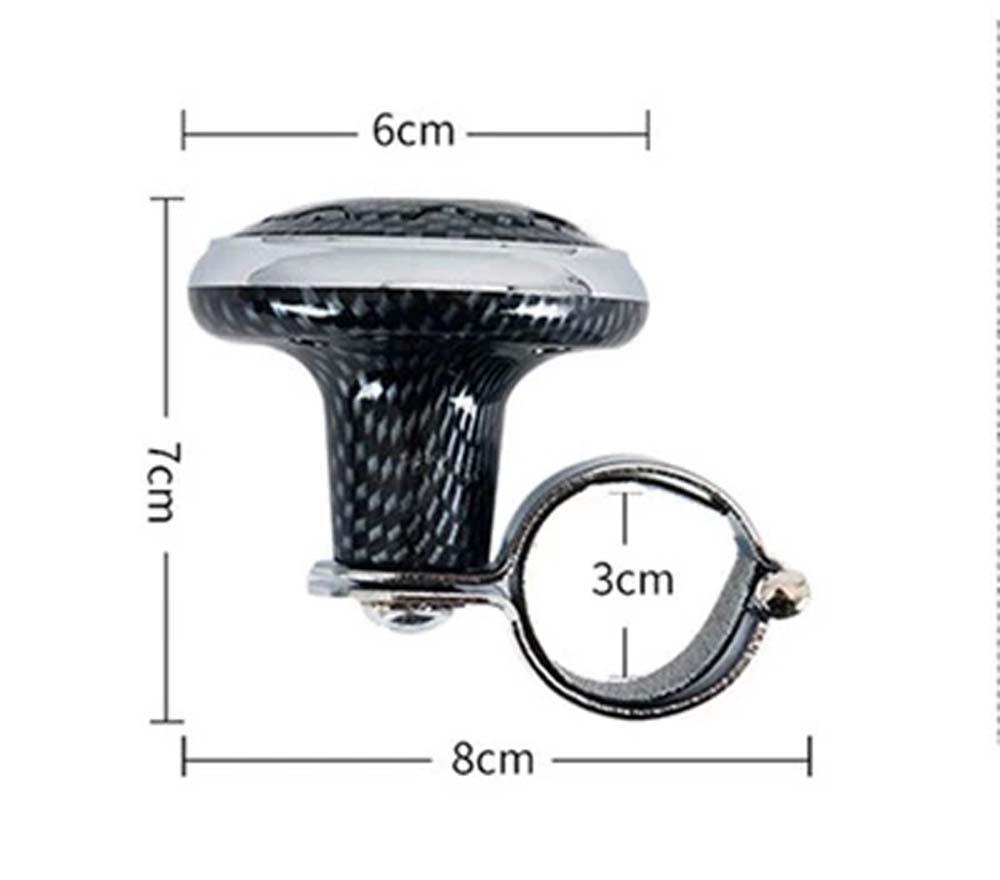 Car Steering Wheel Power Ball with Steel Bearing - Effort-Saving Auxiliary Handle Spinner