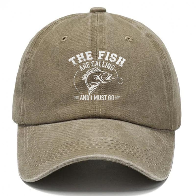 Pc of FishingThemed Baseball Cap Suitable for Men Casual Cap for Women Outdoor Trucker Hat Stylish Baseball Caps Breathab