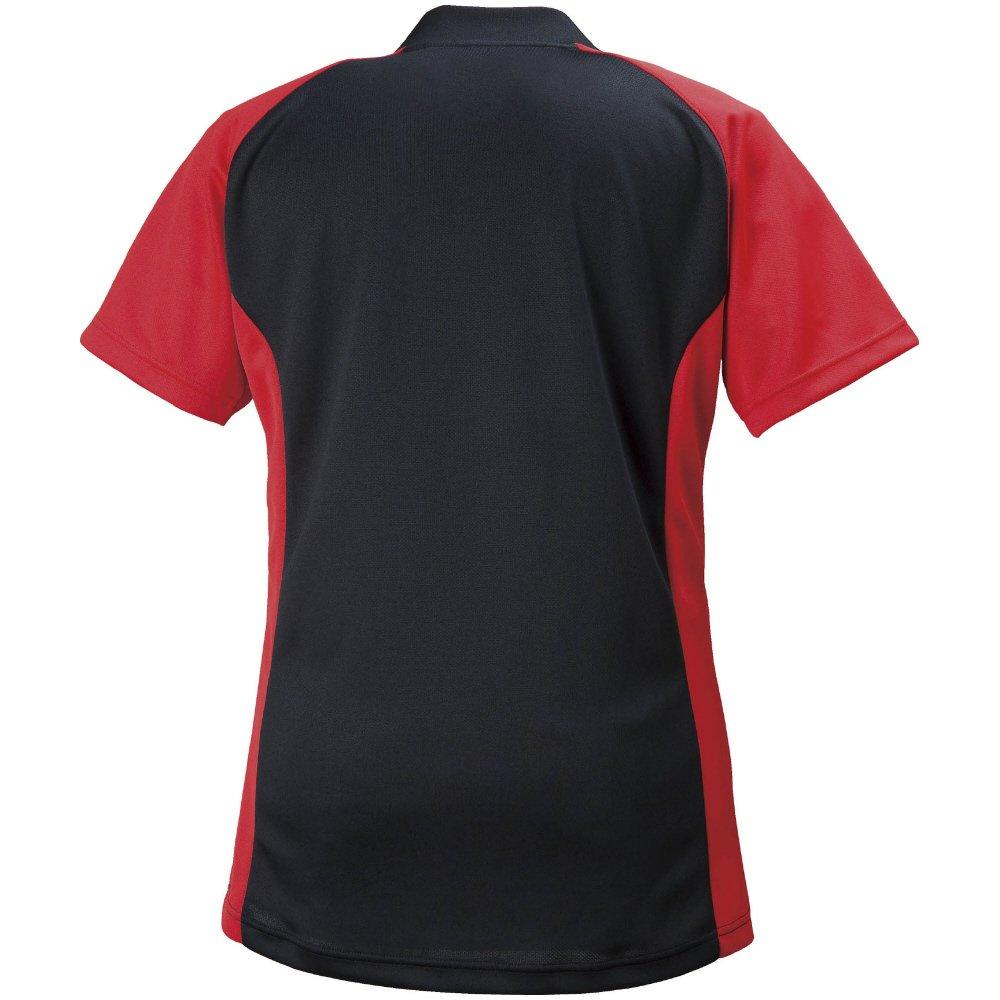 Mizuno Rugby Game Practice R2MA8001 Size S Men's Jersey, Moisture-Wicking, Quick-Drying, Jersey, 09, Black,