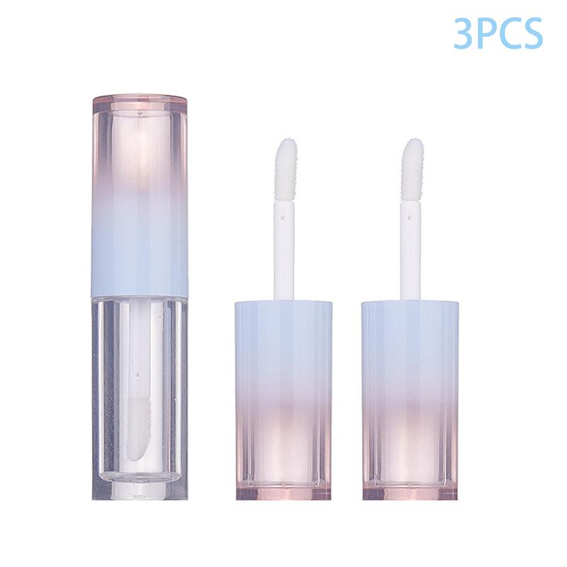 Lip Glaze Bottle Gradient Pink Blue Empty Lipstick Gloss Tube Refillable Bottle Liquid Container Bottle Lipgloss Sample Bottle