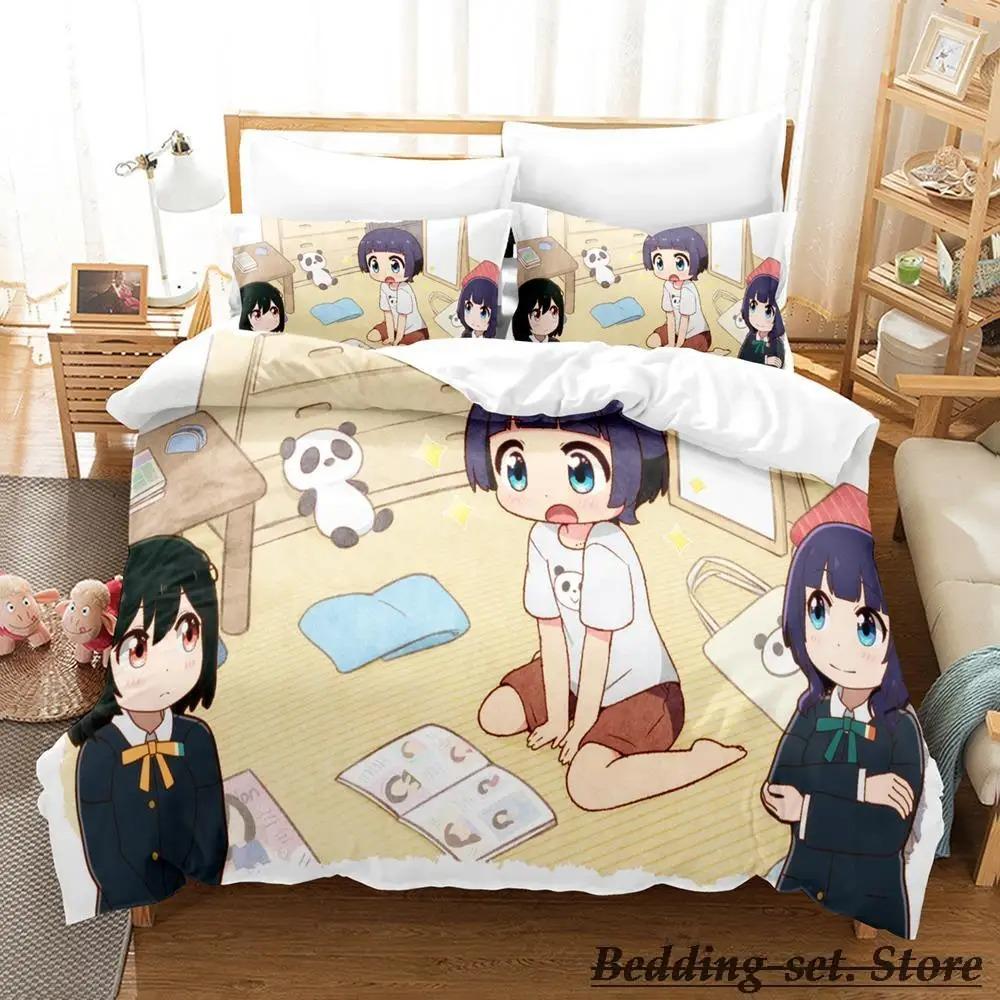 NIJIYON ANIMATION Bed Ensemble Single Size Single Size Full Queen Dimension King Size Size Bed Kit Adult Kid Bedroom Duvetcover Sets Anime parure de