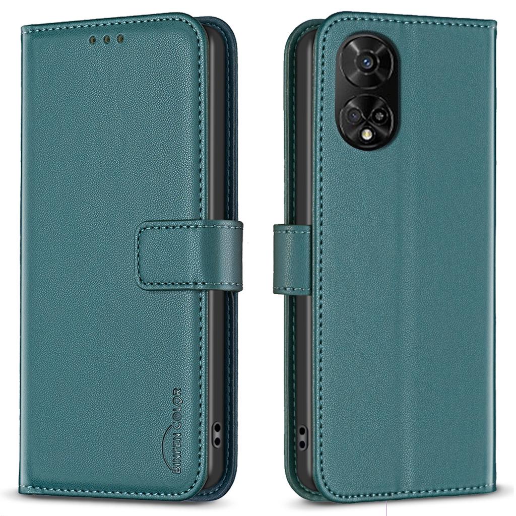 BINFEN COLOR BF17 For TCL 50 XE 5G/50 XL 5G Case Wallet Leather+TPU Flip Phone Cover