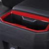 ABS Red Rear Car Beverage Cup Holder Decorative Cover For Toyota Tacoma 2024-25