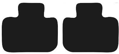Rear Floor Mats For Dodge Charger Ld Coupe 2011-2020