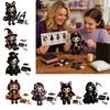 Anfänger Nähmaterialien Skelett Hexe Patchwork-Set, Gothic Mädchen Puppe DIY Gruseliges Halloween Bastelset für Erwachsene Jugendliche Handgemachtes Geschenk Kreatives Hobby