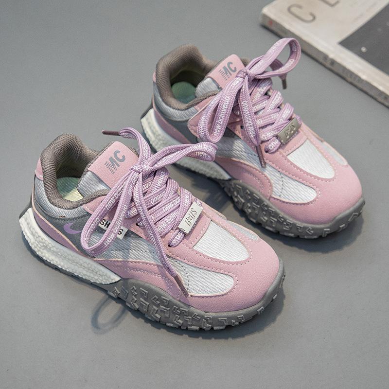 

Children s moral training shoes 2025 spring and autumn new girls fashion casual Forrest Gump shoes boys soft-soled running sports shoes tide 26-31 yards one hand shot 6 pairs фиолетовый