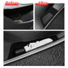 For BYD ATTO 2 Yuan Pro Yuan UP 2024 2025 Door Side Storage Box TPE Front Rear Door Handle Tray Organizer Tidying Black