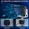 Motorcycle Driving Lights External Driving Modified Spotlight Thick Aluminum Design Riding Equipment For Golf Cart SUV ATV Truck
