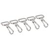 5Pcs Snap Hooks 304 Stainless Steel Metal Clips for Keychain Linking Dog Leash Collar 29mm