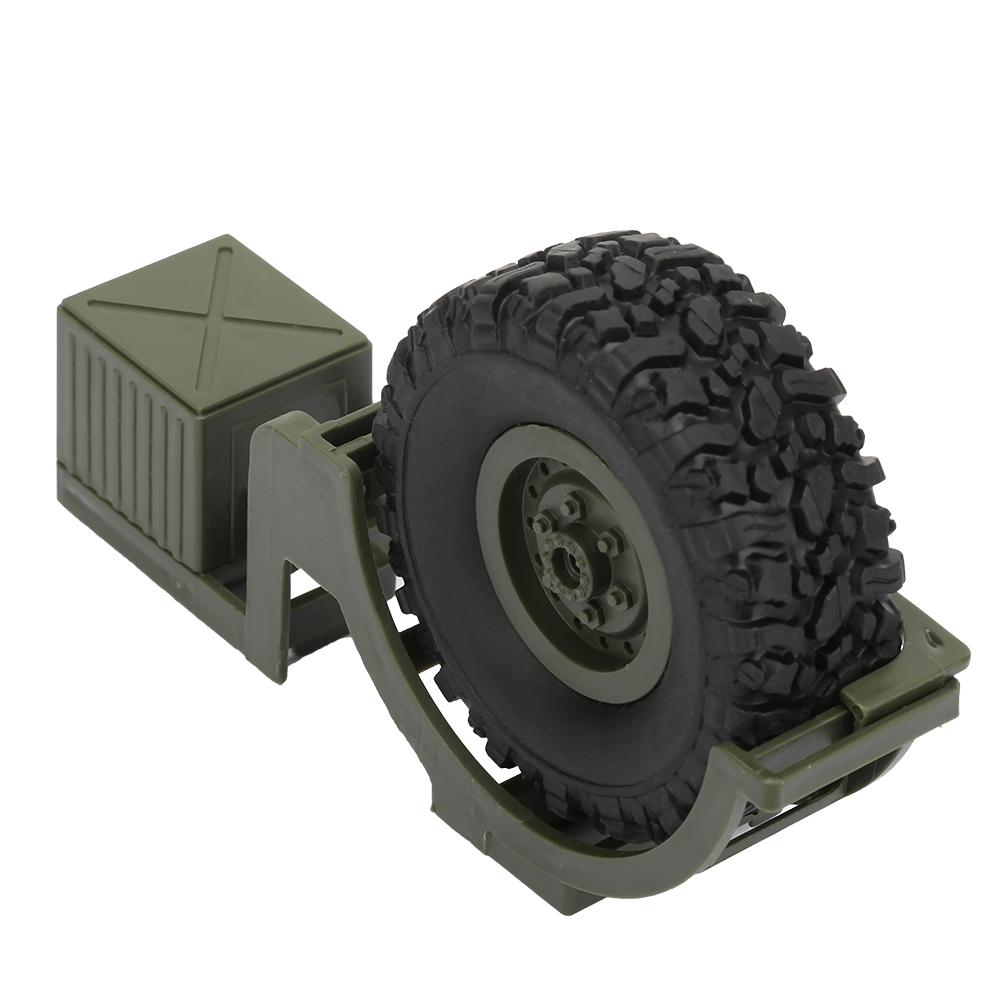 RC Car Decoration Parts Spare Tire Fit for WPL B36 B36 B36K B36KIT 1:16 Military RC TruckCar
