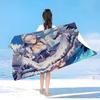 Azur Lane Beach Towel Cartoon Cute Summer Kids Large Bath Pool Beach Towel Microfiber Absorbent for Swimming Travel