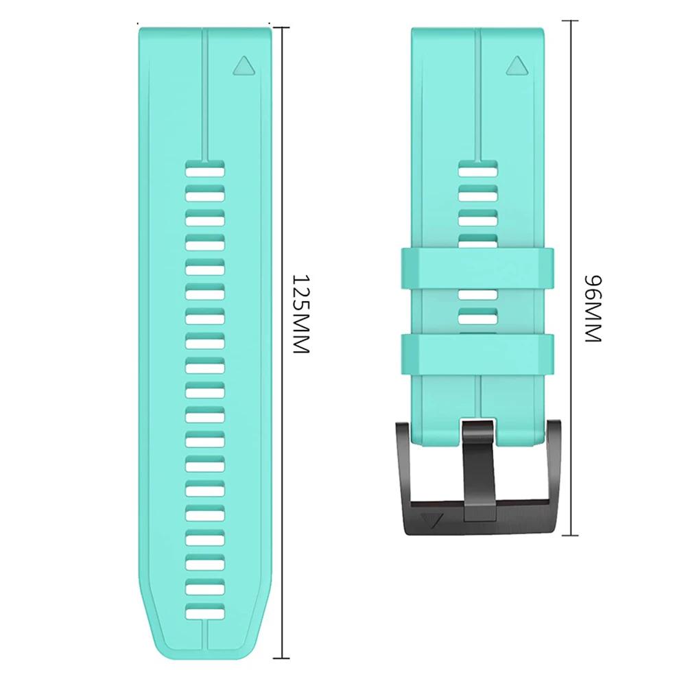 22mm 26mm Official Watch Band For Garmin Fenix E 8 7X 7 6X Silicone Strap Forerunner 970 965 S60 S70 Bracelet Sport Accessories