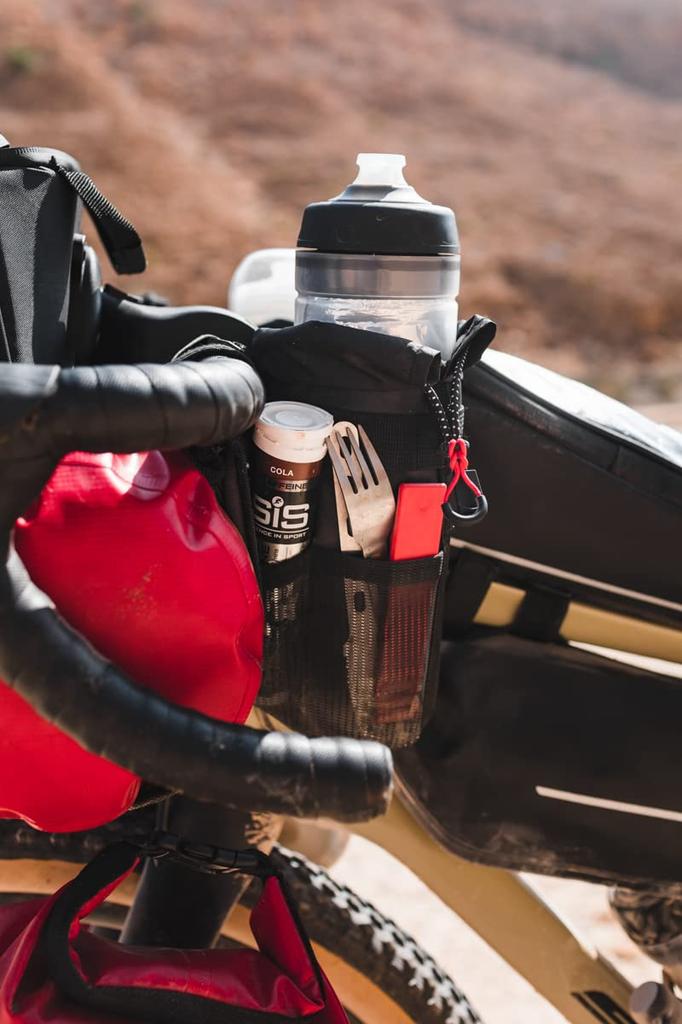 Zefal Z ADVENTURE POUCH BAG Bicycle Handlebar Bottle 7090 Pouch, Bag, Black, 1.1L, 180mm, 80g,