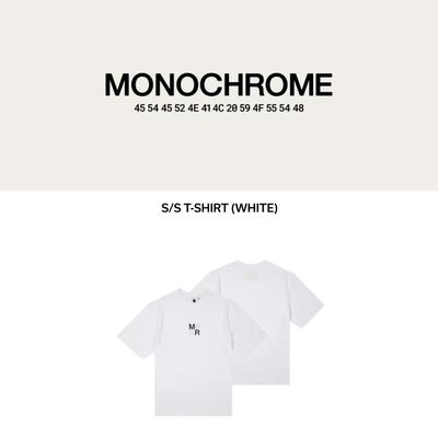 BTS T-shirt manches courtes MONOCHROME