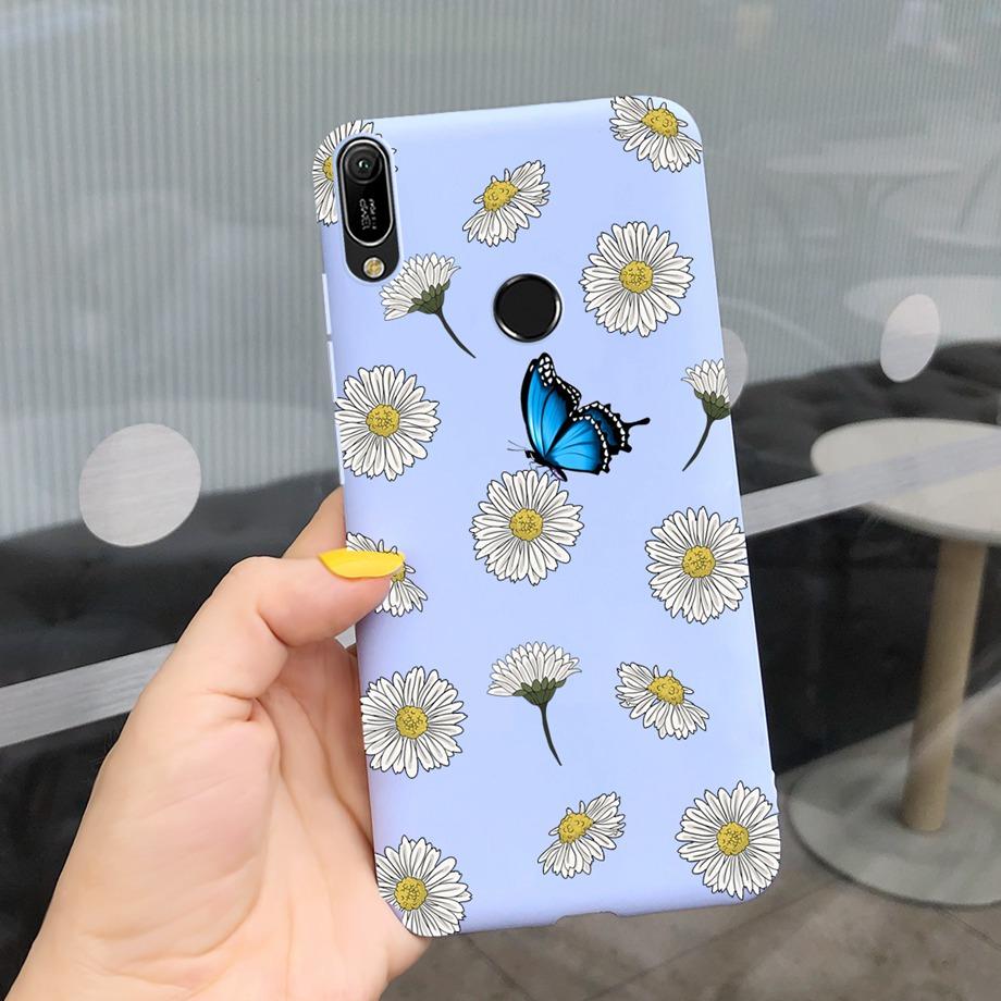 Huawei Y6 2019 Case Huawei Y6s Y6 Prime 2019 Silicone TPU Cover Soft Phone Case For HuaweiY6 2019 MRD-LX1F Y 6  Y6Prime Fundas