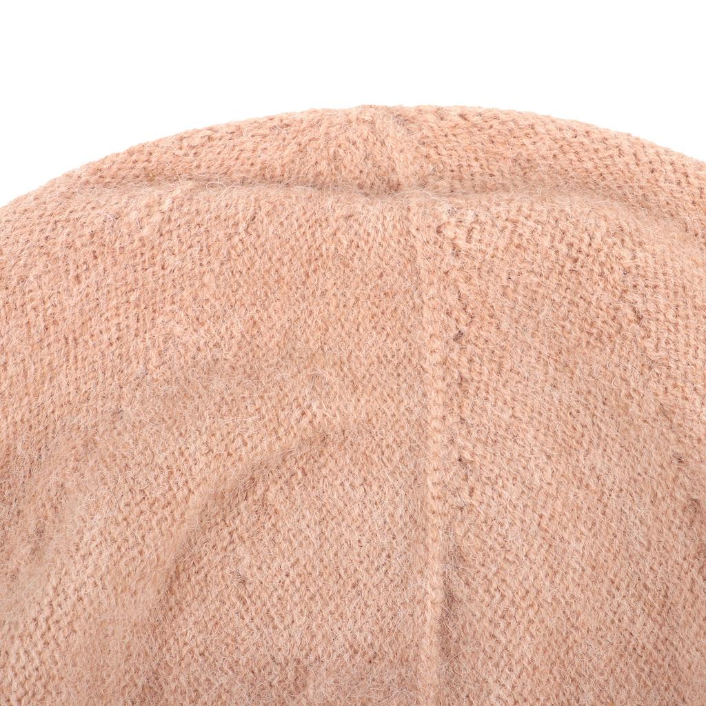 Podzimní zimní čepice pro ženy Teplý velký obvod hlavy Studená čepice Pletené vlněné pulovry