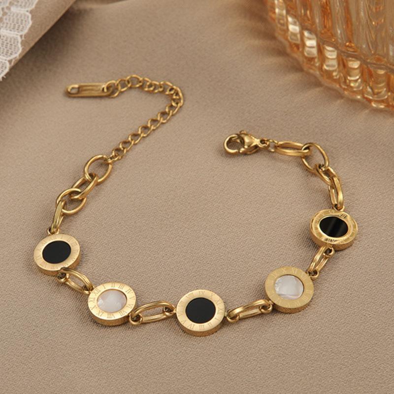 Koreanisches Dongdaemun Titanstahl Damenmode Armband - Edelstahl, High-End, Grenzüberschreitendes Design.