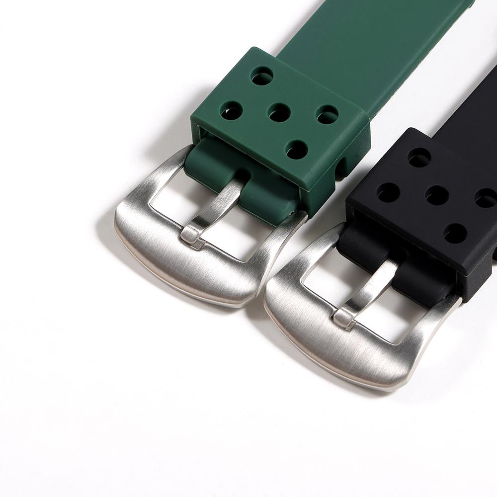 Silicone Strap 20mm 22mm Watchband Water Resistant Strap for Men Women for Seiko No.5 SKX007 SKX009 for Seiko Prospex SRP777J1