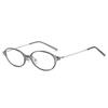 Anti-Blue Flat Glasses Metal Retro Glasses Frame Personalized Myopia Glasses Frame Glasses
