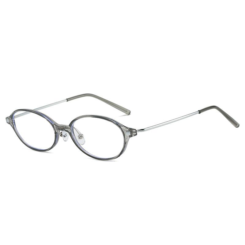 Anti-Blue Flat Glasses Metal Retro Glasses Frame Personalized Myopia Glasses Frame Glasses