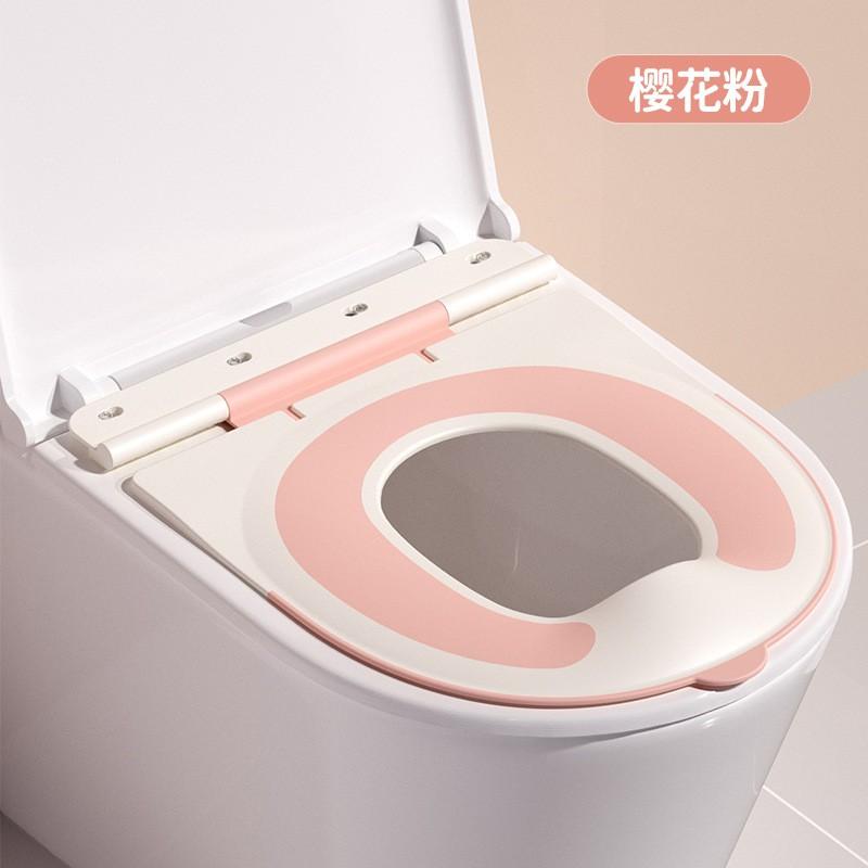 Portable Toddler Toilet Seat Cover With Non-Slip Pad Universal Fit Kids Safe Potty Training Aid