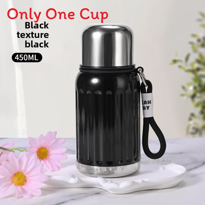 Roman Little Chubby Insulated Mug With Tea Strainer For Outdoor Travel And Gift Giving