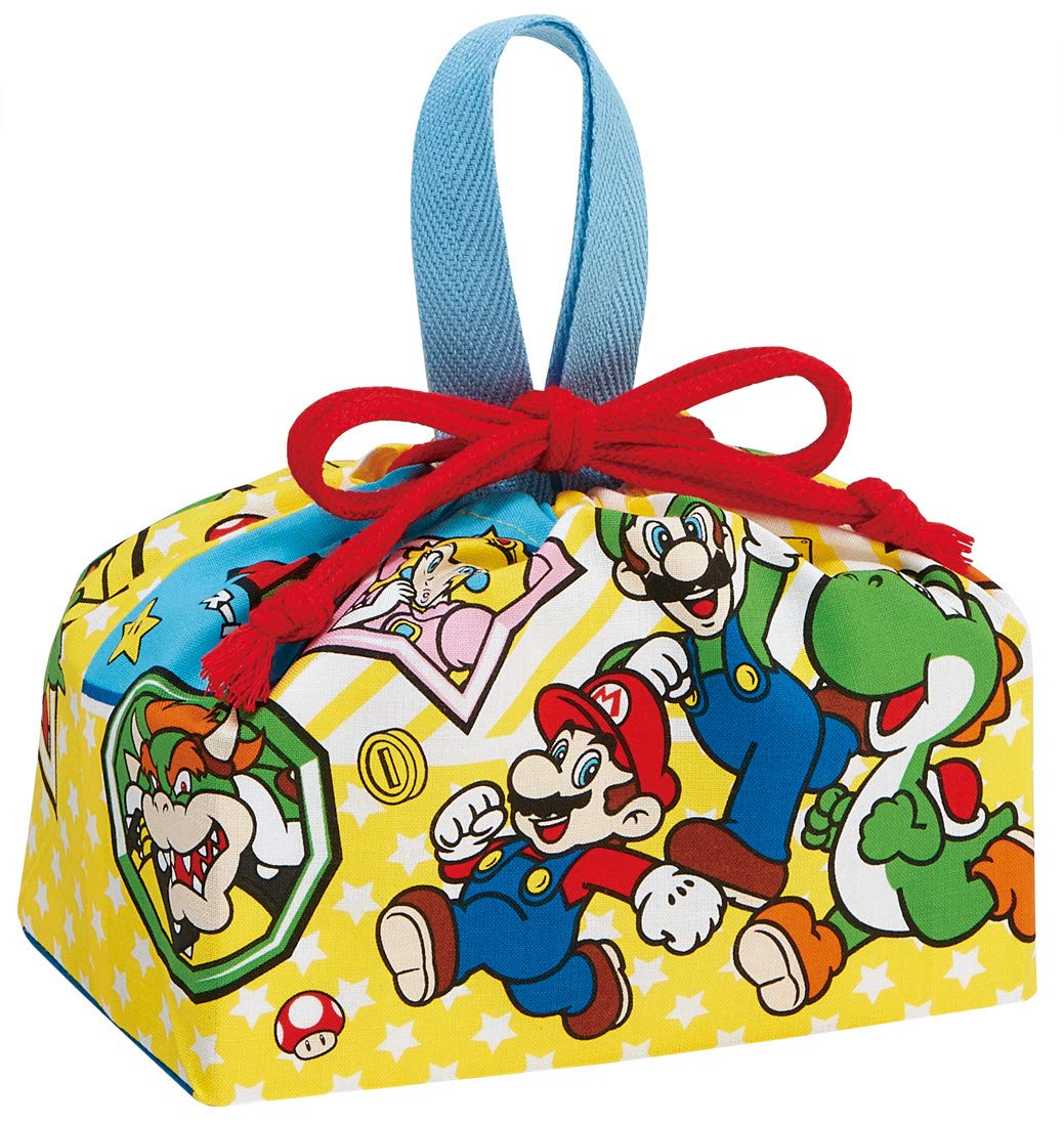 

Skater Lunch Bag with Super Mario for Made in Children s Gusset, Design, Boys, Japan, KB7-A