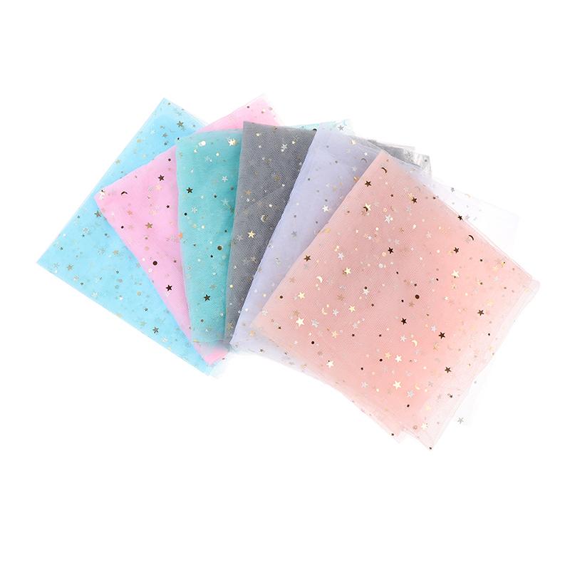 Nail Art Gauze Shooting Photo Props Nail Mesh Manicure Photography Background Lace Mesh Cloth 6 Colors