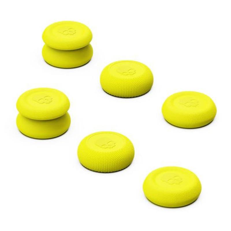 6Pcs High Control Accuracy Thumb Stick Grip Cap Cover For Steam Deck Fps/tps Chicken Eating Artifact Non-slip Thumbstick Case