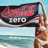 C-Coca C-Cola Bath Towel Microfiber Soft Water Absorbing Breathable For Girl Kids Decorative Cartoon Beach Towel