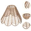 Pendant Lamp Shade,Imitation Rattan Lampshade,Chandelier Light Cover,Lampshade for