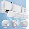 1Pcs Adjustable Air Conditioner Deflector Wall Mount Universal Wind Screen Prevent Direct Blowing Even Air Flow for Home Office