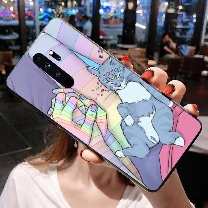 

Чехол для телефона с цифровым искусством и любовью, триповый психоделический чехол для Redmi 9A 8A 7 6 6A Note 9 8 8T Pro Max Redmi 9 K20 K30 Pro Redmi Note8