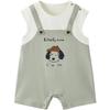 TONGTAI Baby Boys' Sleeveless Modal Cotton Summer Romper
