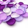 400Pcs Rose Petals for Wedding Decor Lavender Purple Silk Petals Flower Girl Scatter Petals for Aisle Table Centerpieces Reception, Bridal Shower
