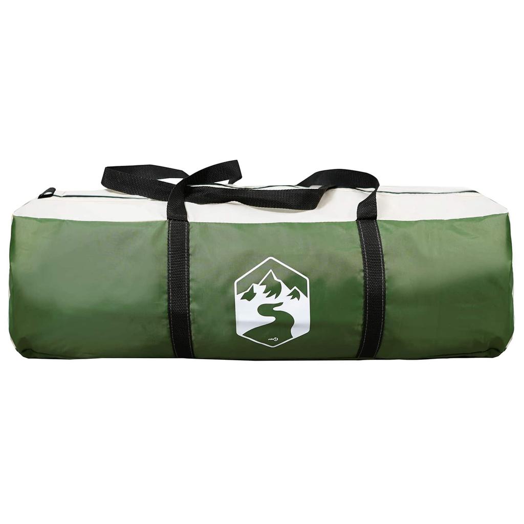 Green Party Tent for 4 People 185T Polyester with PU Coating
