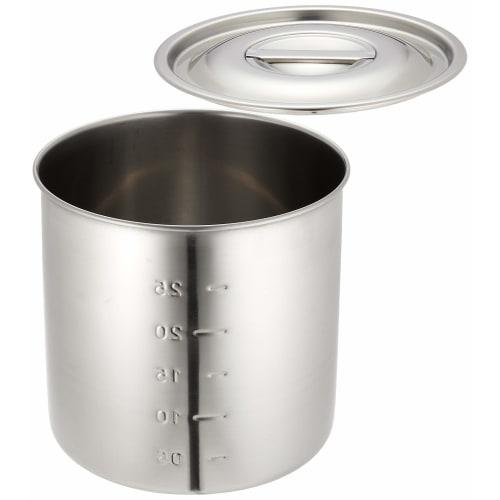 EBM 18-8 Kitchen Pot/Stock Pot, 16cm, Handleless
