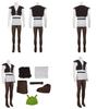 Shrek Themed Cosplay Outfit Made Of Polyester For Halloween Costume Parties