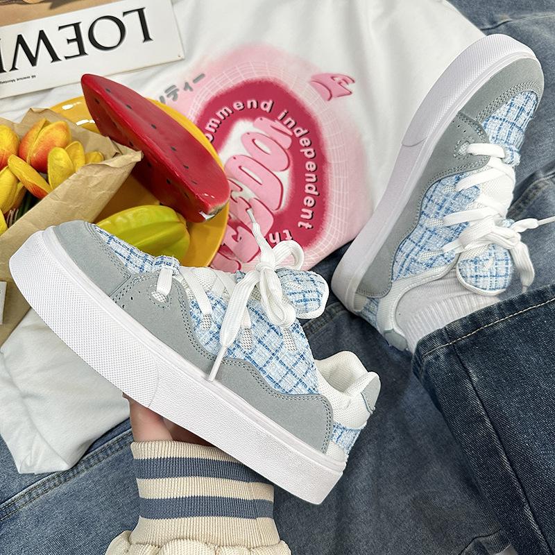 Bread Shoes Xiaoxiangfeng American Skateboard Shoes Couple Trendy Brand Casual Ins Sports Shoes Men's Trendy