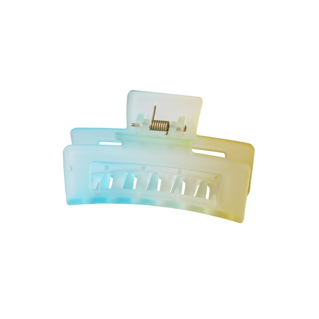 Gradient Color Frosted Large Size Hair Clip with A Lot of Volume Shark Clip Hair Clip Hair Accessories