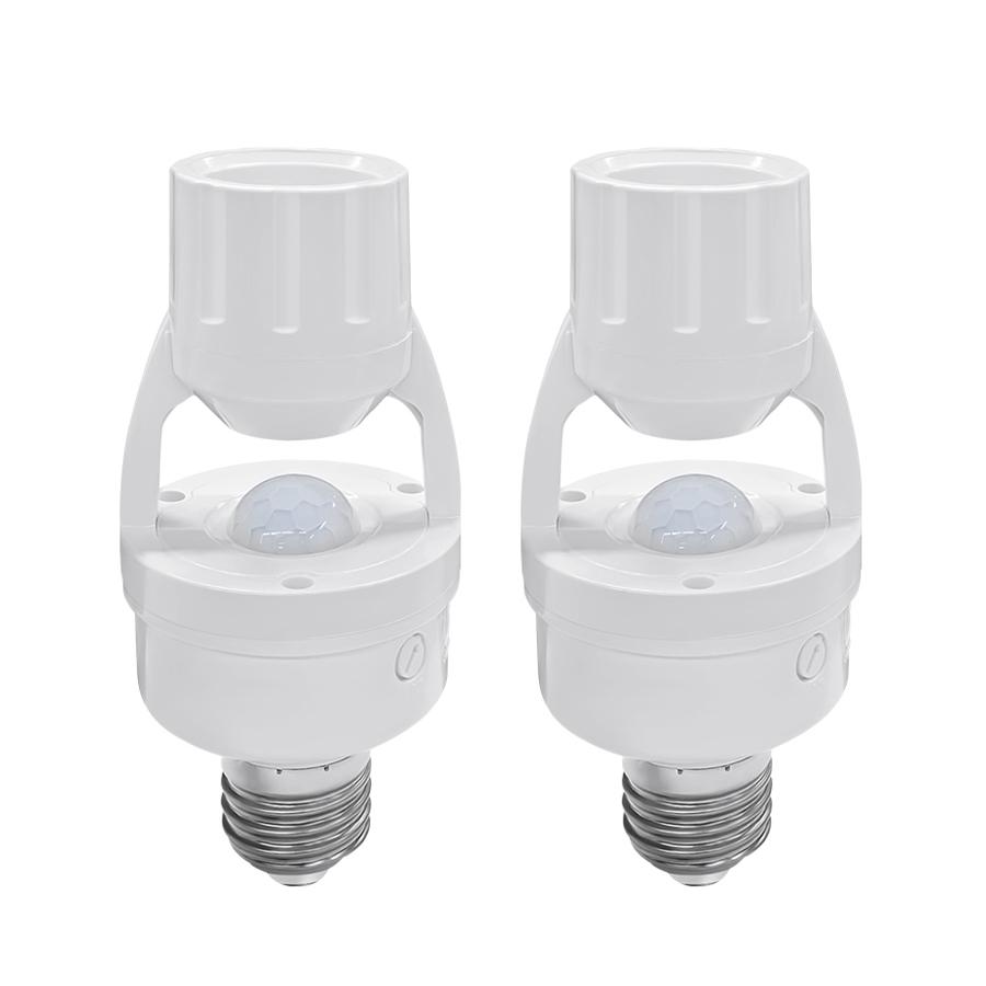 Smart Motion Sensor 220V 110V E27 Bulb Socket Lamp Base Human Body Detector PIR Sensor Home Automation Auto On Off Light Switch