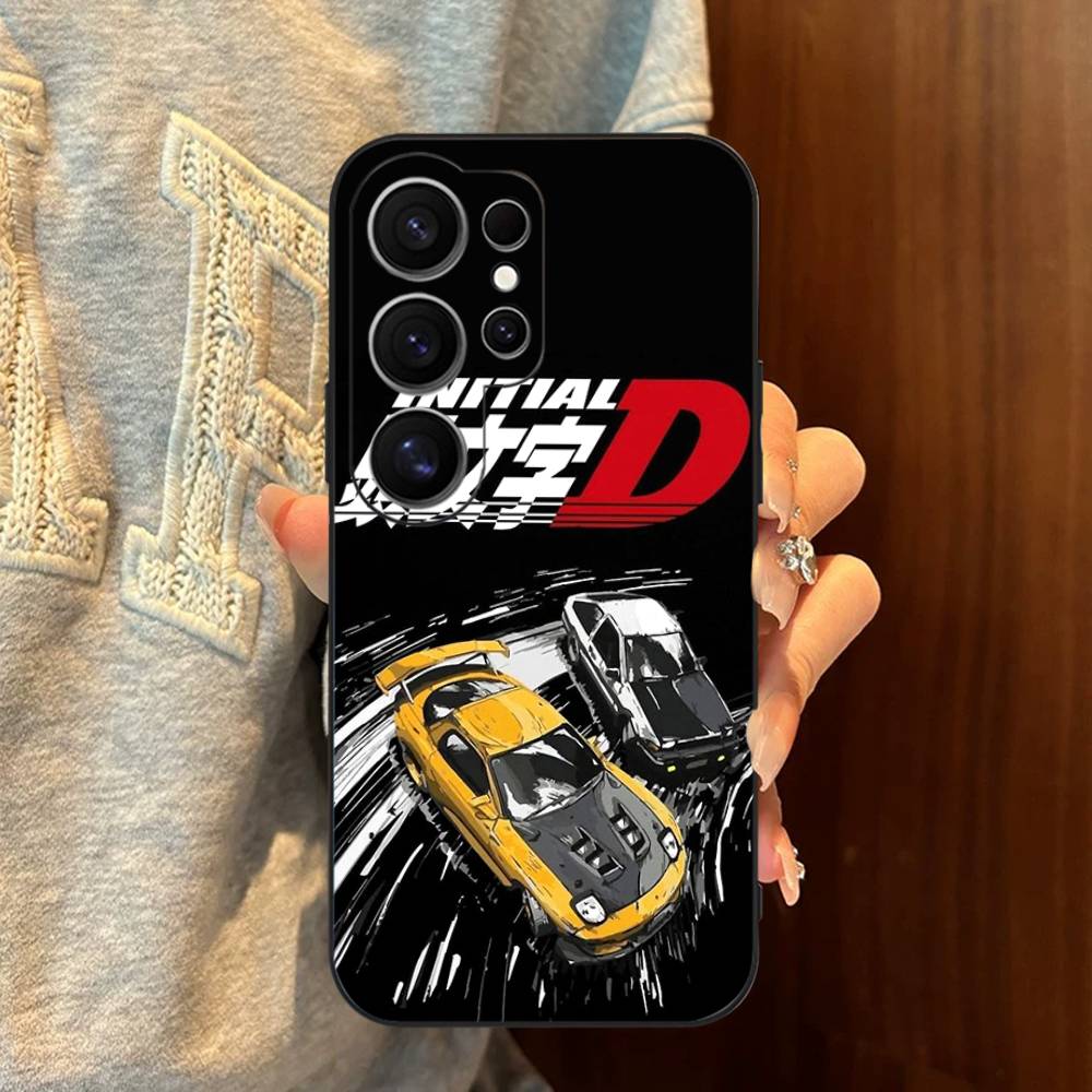 Racing Anime Initial D Phone Case For Samsung S 24 Fe 25 Ultra Plus 20 Lite 21 30 22 23 24 22 Ultra 5G Fundas