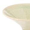 Marui Pottery Shigaraki Ware Hechimon Diameter White Glass Ivory Bowl/Plate, approx. 15cm, MR-3-4114