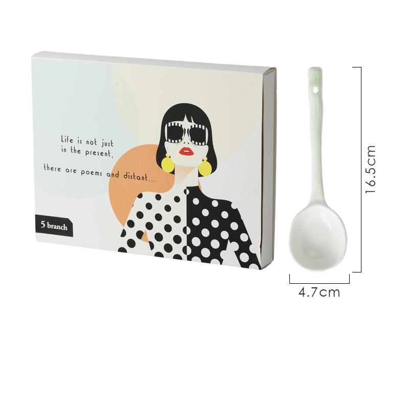 

Kawaii Macaroon Color Chinese Chopsticks Spoon 5 Pairs/ Set Cute Korean Chopstick With Gift Box Kids Adult Kitchen Accessories