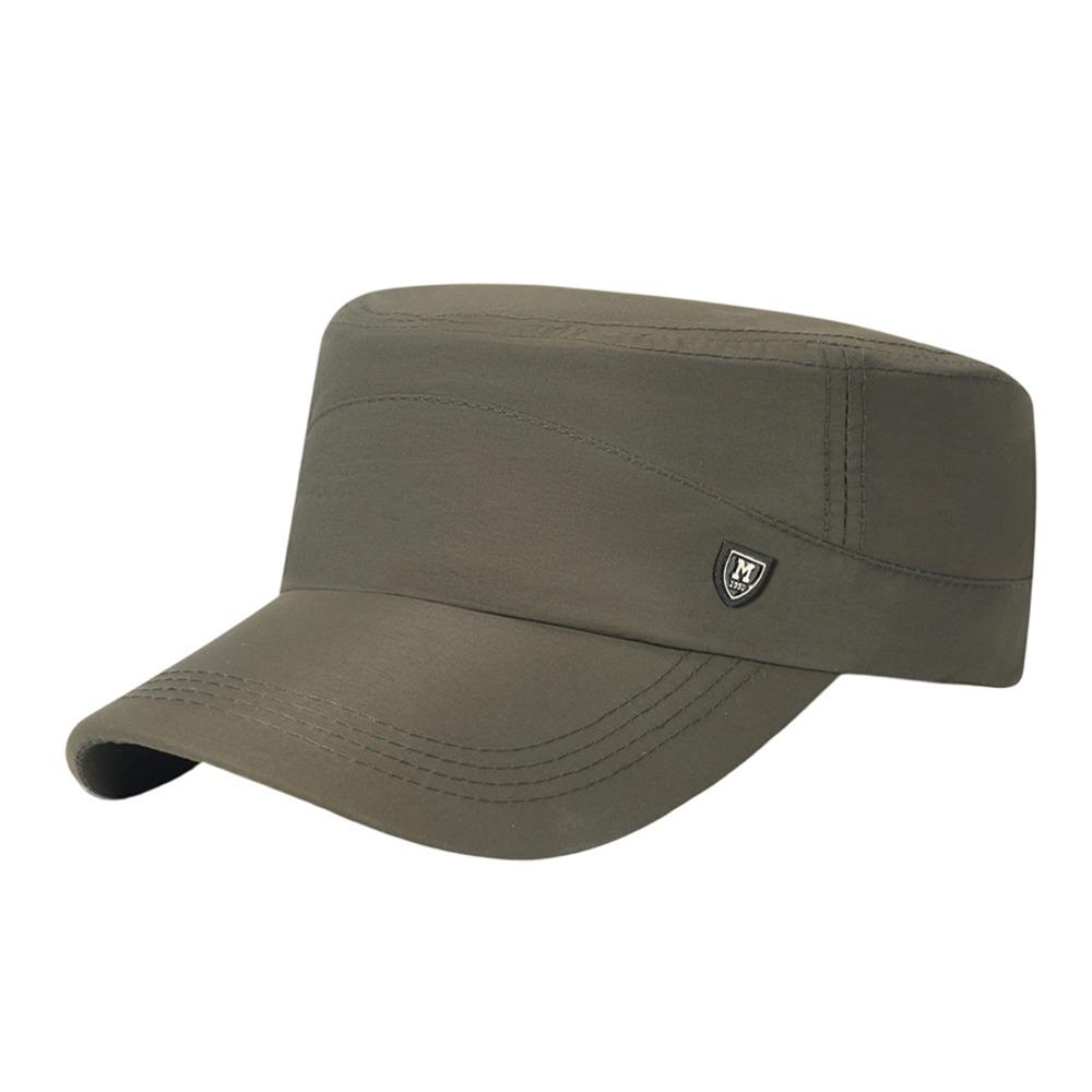 Fashion Anti-Uv Fishing Hat Quick-Drying Adjustable Baseball Cap Breathable Retro Peaked Cap Men Women