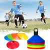 50 vnt Agility futbolo kūgių futbolo treniruočių įrankiai su nešiojimo krepšiu, ryškių spalvų daugkartinio naudojimo sportinių treniruočių kūgių treniruočių įranga