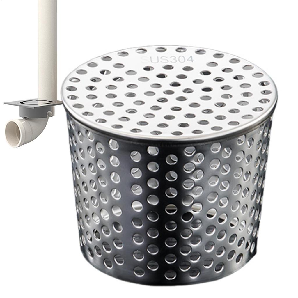 Gutter Guard 304 Stainless Steel Filter Strainer Gutter Downsport Guards for Preventing Blockage Debris Anti Insect Birds
