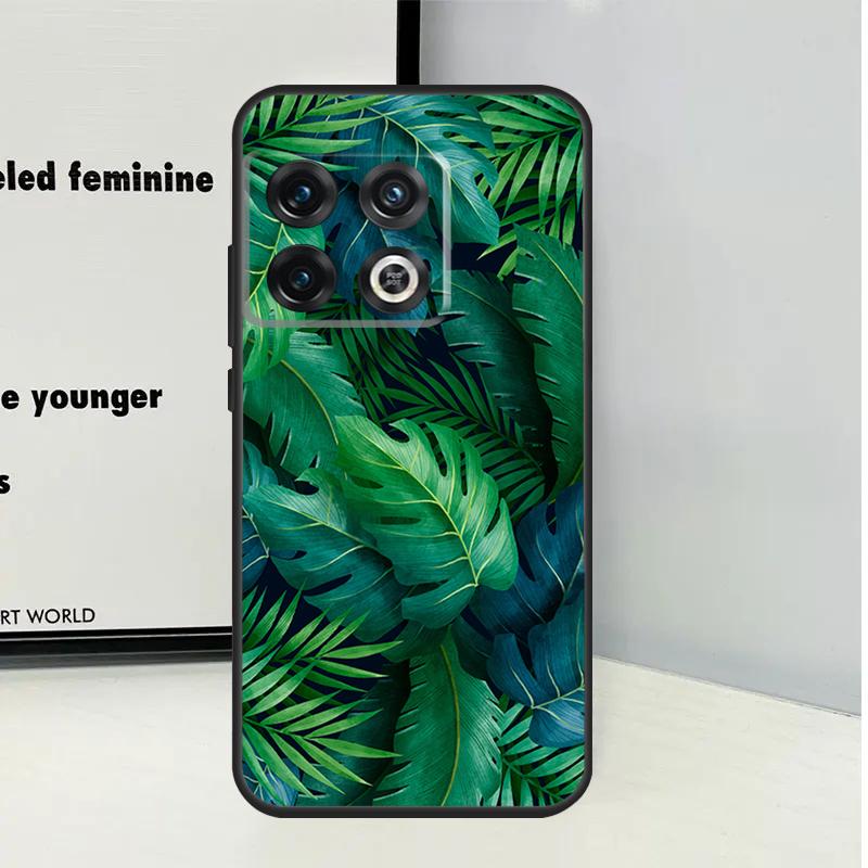Tropical Leaf Pattern For OnePlus Nord CE 5 2 3 4 Lite N20 N30 Case For OnePlus 15 13 12 11 10 Pro 10T 12R 13R 13T