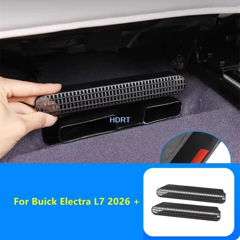 Car Styling Rear Seat Air Conditioner Vent Outlet Dust Proof Cover Protector Decoration Accessories For Buick Electra L7 2026 +