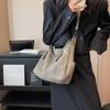 Designer Suede Leather Female Side Bags Retro Shoulder Bag for Women Handbag Casual Ladies Hand Bags Large Capacity Tote Bag